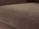 Accent chair reading chair comfy upholstered armchair modern chair with back pillow single sofa for W2308P462647
