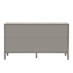 ZUN Storage Cabinet Sideboard Wooden Cabinet with 4 Metal handles ,4 Shelves and 4 Doors for Hallway, 75124007