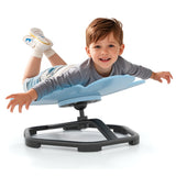 Kids Sensory Swivel Chair 360&deg Spin, 220lbs Capacity, Elephant Design, PP/Metal, Anti-Slip Pads 63935069