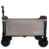 All-in-One Convertible Folding Camping Wagon Cart Bench Seat, Storage Compartment & Included Dog W2932P312715