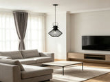 Black Industrial Pendant Light Fixtures with Adjustable Hanging Chain for Kitchen, Entryway, Bar 91734444