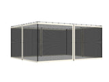Zippered Mesh Sidewall Netting for 10' x 12' Gazebos & Canopy Tents, Replacement Screen Walls 34458424