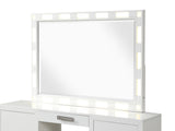 Coco Modern Style 8-Drawer Dresser Made with Wood in Milky White 659436126374