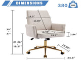 Mid-back liftable office chair, striped fabric, and ergonomically designed, is an excellent choice 13686401