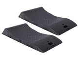 2PACK Tire Saver Ramps,Car Tire Wheel Ramps,Anti-Slip Hard Plastic Design,Black 73646821