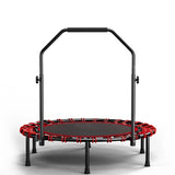 YC 40inch foldable trampoline with handle-Premium-Elastic -Black W550P296127