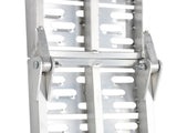 2pcs Aluminum Folding ATV Ramps Silver 84340362
