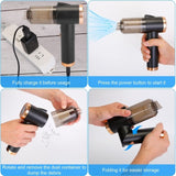 120W 9000PA Cordless Handheld Vacuum Cleaner w/ Searchlight Portable Rechargeable Car Auto Home 05372127