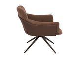 360&deg Swivel Home Office Desk Chairs Set of 2,Dining Chairs Arm, Upholstered Bedroom Chairs W757P304241