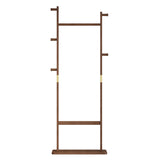 ZUN Coat Racks solid wood hanger 23.6* 11*64.1in Solid environmental protection easy to assemble W2987P225473