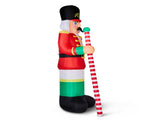 12FT Tall Lighted Christmas Inflatable Decoration, Inflatable Giant Soldier, Funny Blow Up Yard 85375747