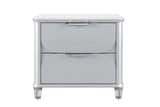 LAURA SILVER NIGHTSTAND B201P294746