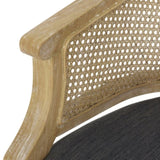 Accent Chair Rubber Wood Charcoal N779P233048C