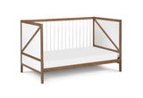 Pixie Zen 3-in-1 Crib in Walnut/White B022P204877