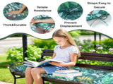 Outdoor Bench Cushion, 60 20 4 Inch, Tufted Waterproof Swing Cushion with Ties, for Patio Bench 89231120