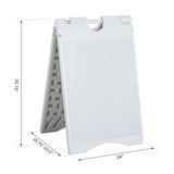 22"x28" Plastic Folding A-Frame Outdoor Advertising Board 61947689