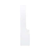 Night Stand with Bookshelf, Night Stand with 2 Storage Drawers for Bedroom W331P248062