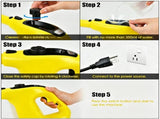 1400W Handheld Cleaner, 257 High Pressureer with 14-Piece Accessories, Chemical-Free 85780402