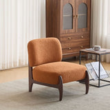 25.5" Modern Boucle Lounge Chair with Solid Wood Frame, Soft and Durable Boucle Upholstery, Perfect N767P256376D