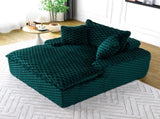 51 - inch Comfort - bearing Sofa Two Pillows and One Backrest, Suitable for Multiple Scenarios in W3371P353193