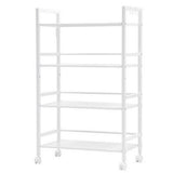 Widen 4 Tiers Multi-functional Storage Cart Ivory White 51202437