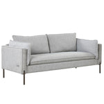 ZUN 76.2" Modern Style 3 Seat Sofa Linen Fabric Upholstered Couch Furniture 3-Seats Couch for Different WF293335AAE