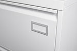 ZUN Filing Cabinet Lateral File Cabinet 3 Drawer, White Filing with Lock, Locking Metal File W1247118745