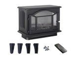 18 inch 3D Flame Electric Infrared Quartz Fireplace Stove with remote control W1769112699