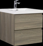 ZUN 24" Floating Bathroom Vanity with Sink, Modern Wall-Mounted Bathroom Storage Vanity Cabinet with W1573P152695