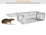 Rat Trap Cage Humane Live Rodent Trap Cage Mouse Control Bait Catch 17866573