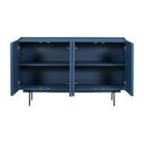 ZUN U_Style Modern Cabinet with 4 Doors, Suitable for Living Rooms, Entrance and Study Rooms. WF321696AAV