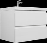 30" Floating Bathroom Vanity with Sink, Modern Wall-Mounted Bathroom Storage Vanity Cabinet with W1573P152684
