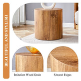 The cylindrical table with its patterned design can be easily integrated into a variety of interior W1512P366006