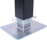 8,000 lbs. top Wind Weld on Square Tube Drop Leg Jack 48386828