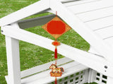 Modern Outdoor Wooden Playhouse for Children Waterproof Design with Comfortable Bench and Attractive W2992P246443