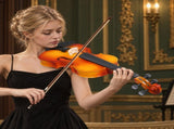 4/4 Full Size Violin for Beginners, Laminated Spruce & Maple Wood, Natural Yellow Varnish Finish, 89585256