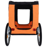 Large Folding Bike Trailer for Dogs 66LB Capacity All-Terrain Pet Carrier, Durable Steel Frame for W1364P331917