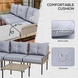 Pieces Patio Furniture Set 80714205