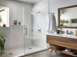 Shower Faucet With Storage Rack 8-inch Rain Shower Head Shower decoration kit with single spray 86998911