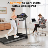 Treadmills for Home Treadmill with Incline Walking Pad Treadmill Running Machine 2.5HP Quiet 11711301