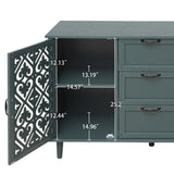 2 Door 3 Drawer Cabinet, American Furniture, Suitable for Bedroom, Living Room, Study W688124216