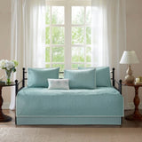 6 Piece Reversible Daybed Cover Set Blue Daybed B035129054