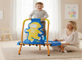Astronaut Trampoline for Toddlers with Foam Padded Handle and Safety Padded Cover 06218124