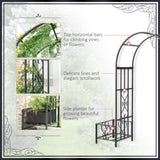 Metal Garden Arch 45682393