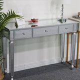 FCH Three Drawers Mirror Table Dressing Table Console Table 12315307