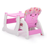Multipurpose Adjustable Highchair for Baby Toddler Dinning Table with Feeding Tray and 5-Point W2181P154927
