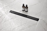 28 Inches Linear Shower Drain with Removable Cover, 304 Stainless Shower Drain Included Hair W92891545