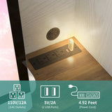 Computer Desk with Hutch & Bookshelf,Wood Executive Desk Teens Student Desk Writing Laptop Home W1321P205015