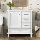 30" Bathroom Vanity , Modern Bathroom Cabinet with Sink Combo Set, Bathroom Storage Cabinet with a WF321698AAK