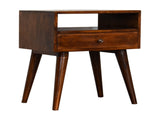 Modern Chestnut Solid Wood Bedside B182P166567